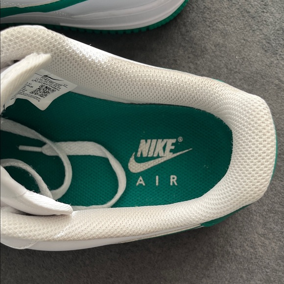 Nike Air Force 1 White with Green Highlights